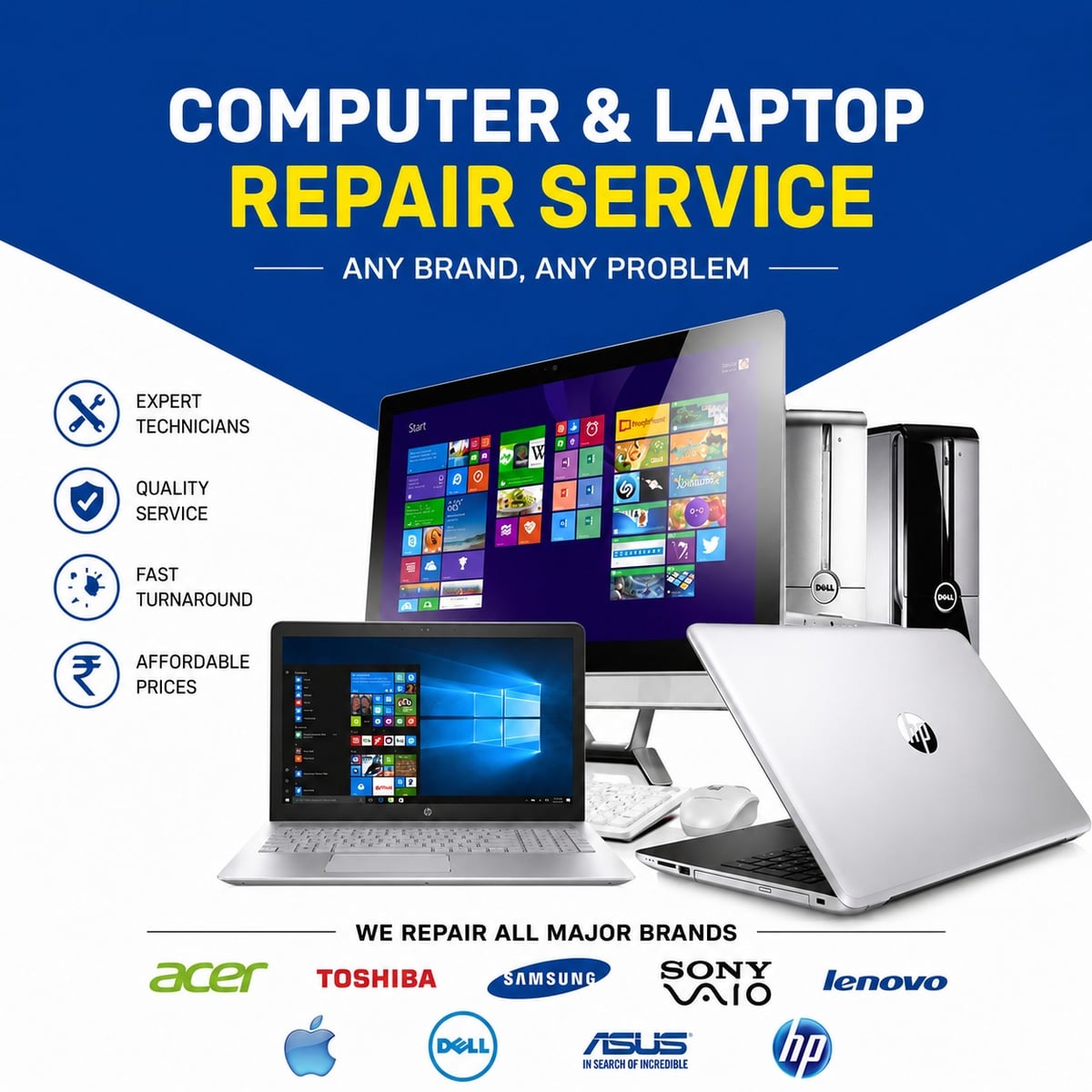 Professional Technical Support - Computer Repair Services at Harshiv Solutions